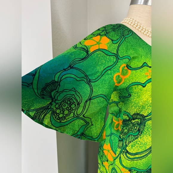 Vintage Two Potato Tiki Dress of Laguna Beach, California Small RARE - Picture 2 of 10